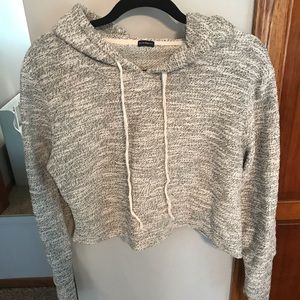 Brandy Melville cropped hoodie